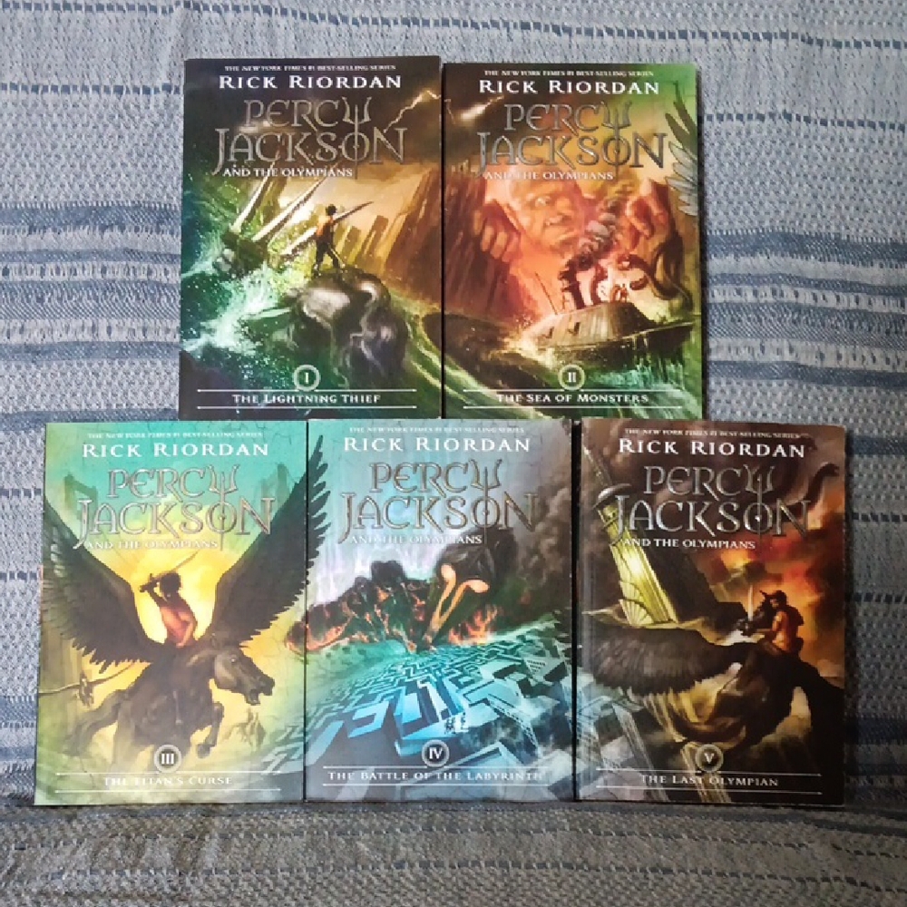 Percy Jackson Book Set